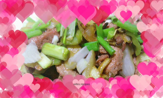 Stir-fried beef tenderloin