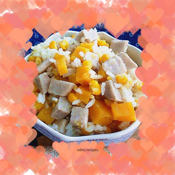 Whole grain braised rice