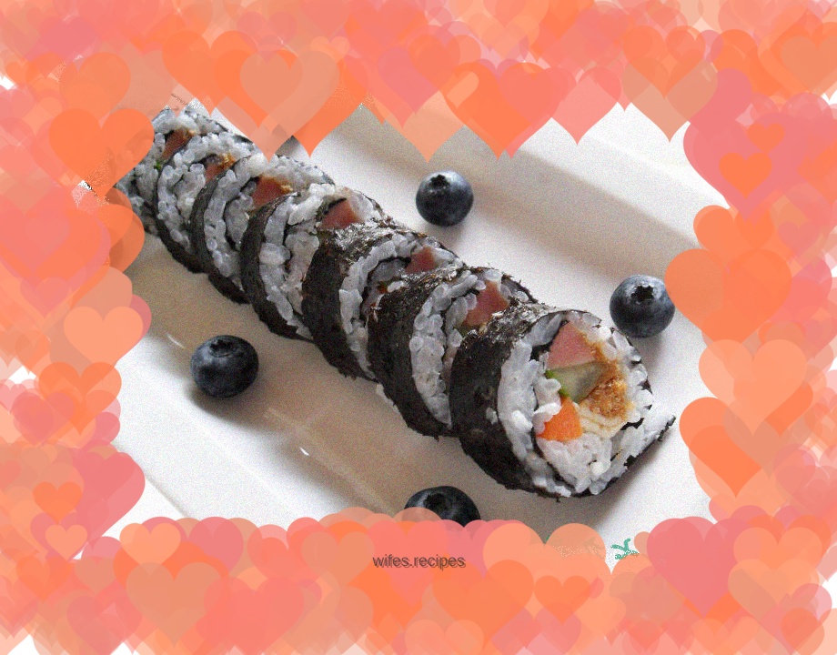 A great twist on summer leftovers—simple sushi