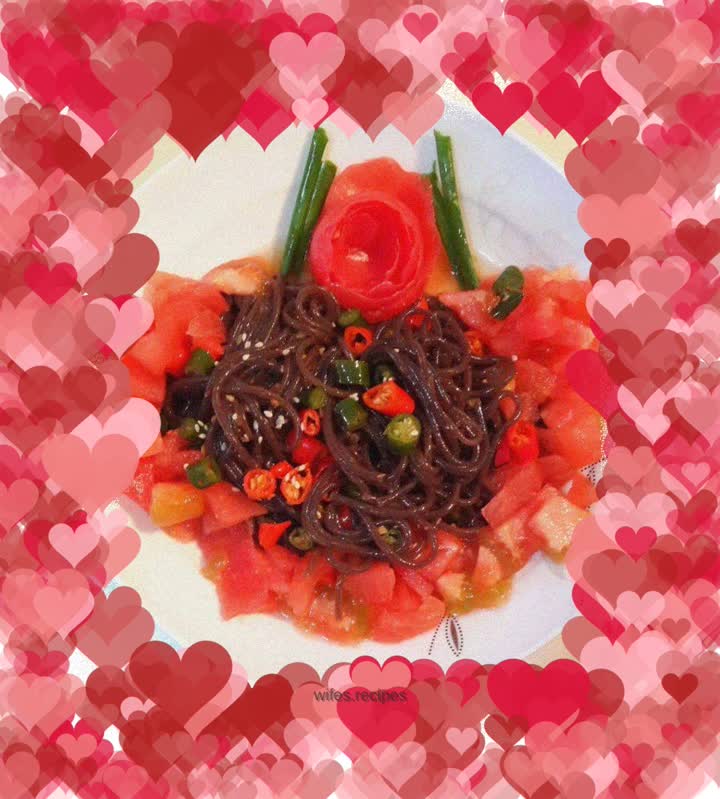 Spicy and sour fern root powder