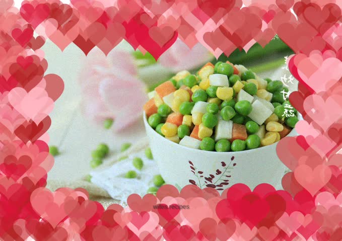 Stir-fried seasonal vegetables