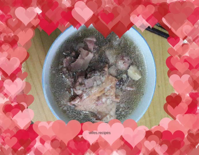 Huaishan Lotus Seed Pork Ribs and Pigeon Soup