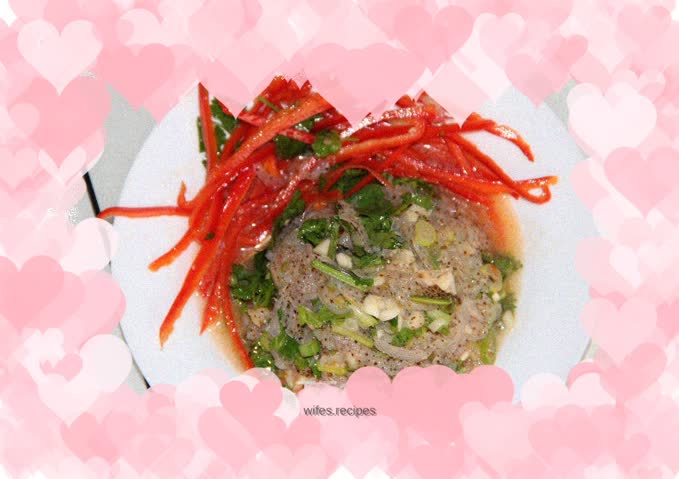 White flower jellyfish skin