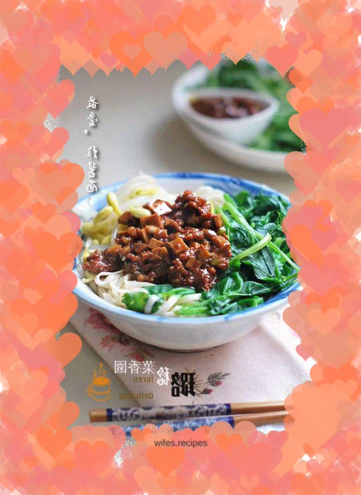 My family’s favorite [Zhajiang Noodles]