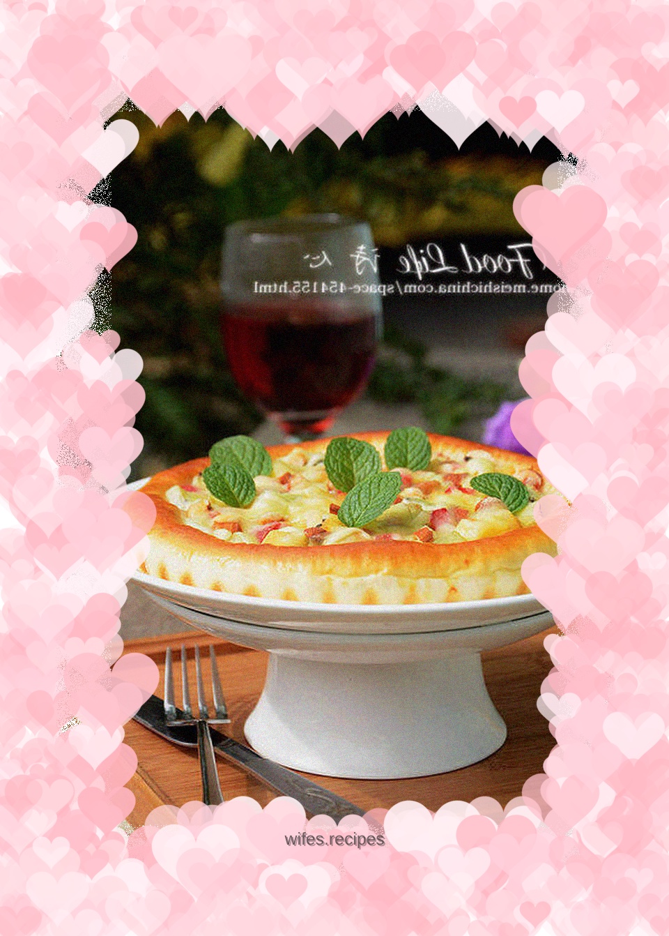 【Fruit Pizza】---Refreshing and sweet afternoon tea