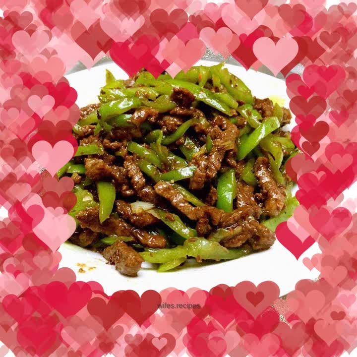 Cumin fried pork