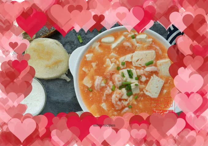Shrimp and Tofu Soup
