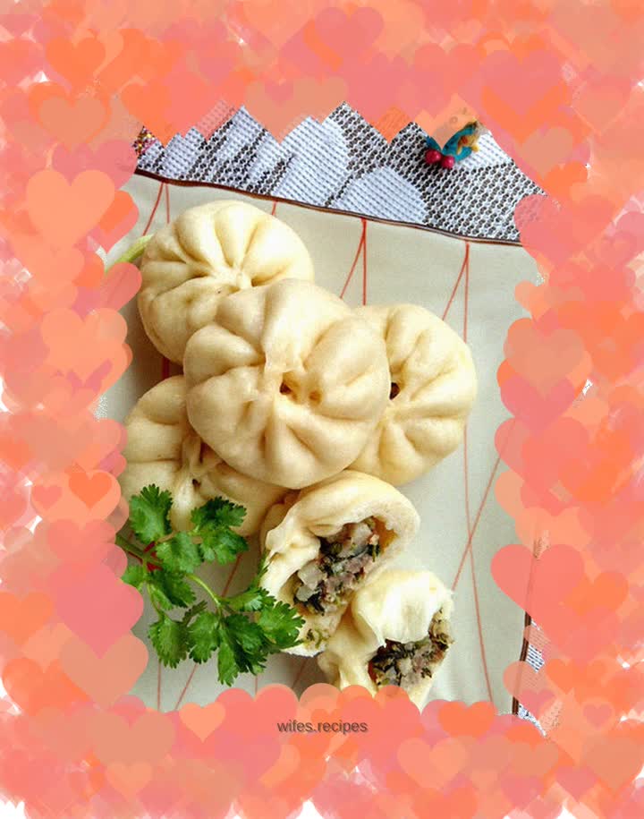 Coriander Pork Buns