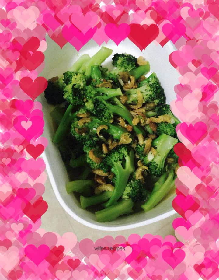 Stir-fried broccoli