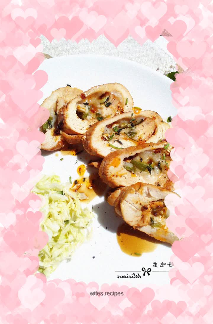 Rice Cake Chicken Roll