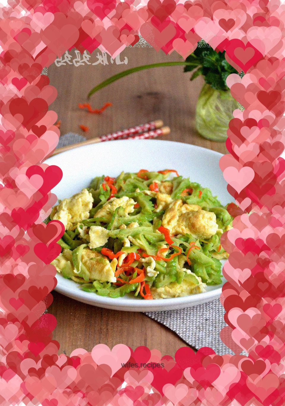 Bitter Melon Scrambled Eggs