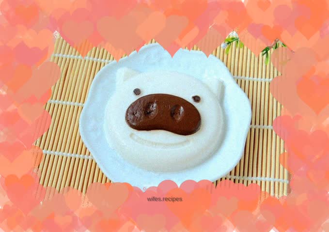 Piggy Coconut Milk Jelly