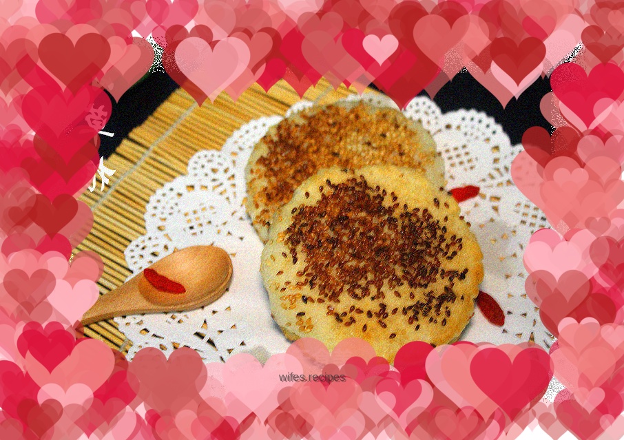Sesame glutinous rice cake