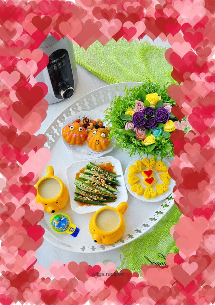 Chinese Valentine's Day customized breakfast