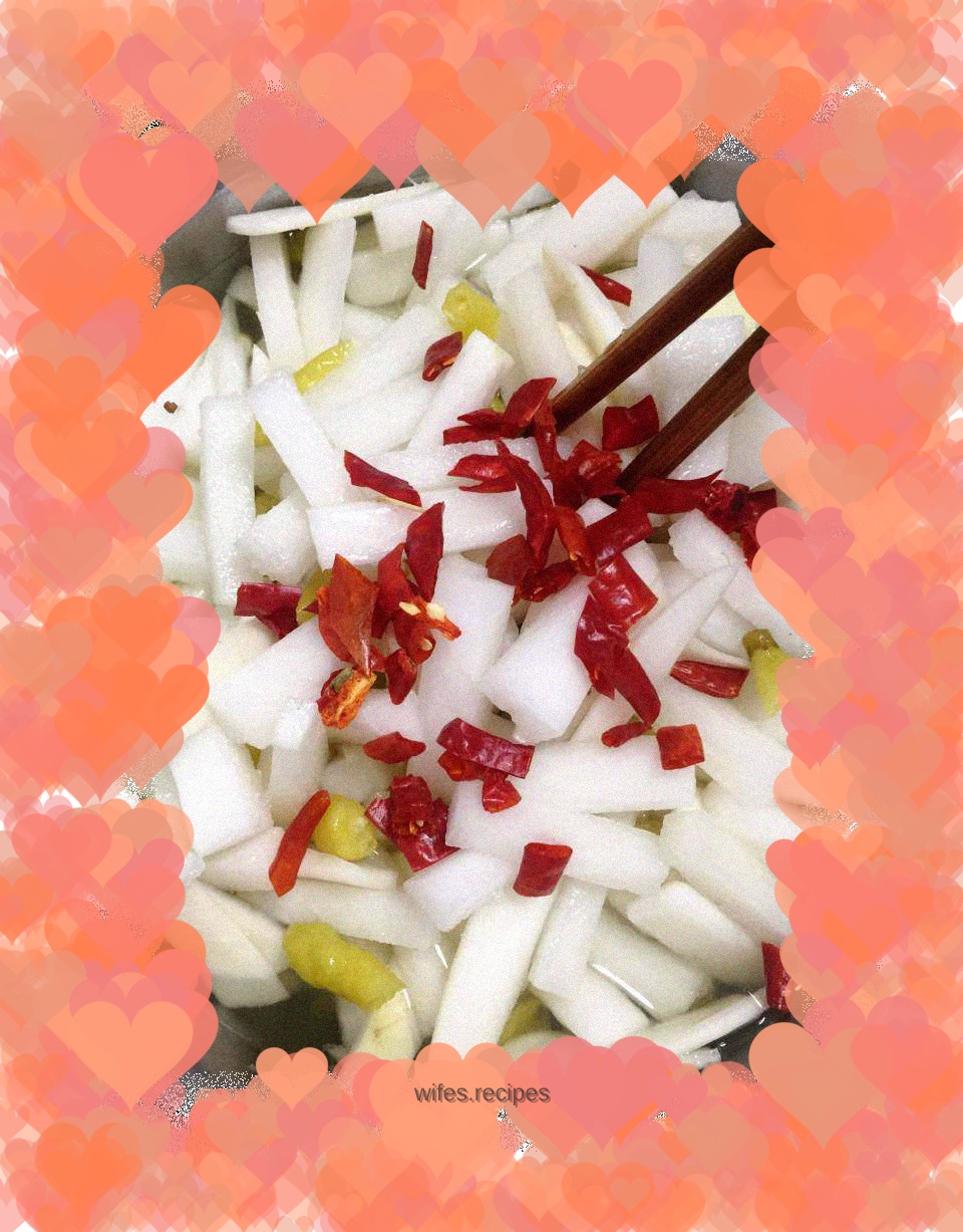 Pickled radish