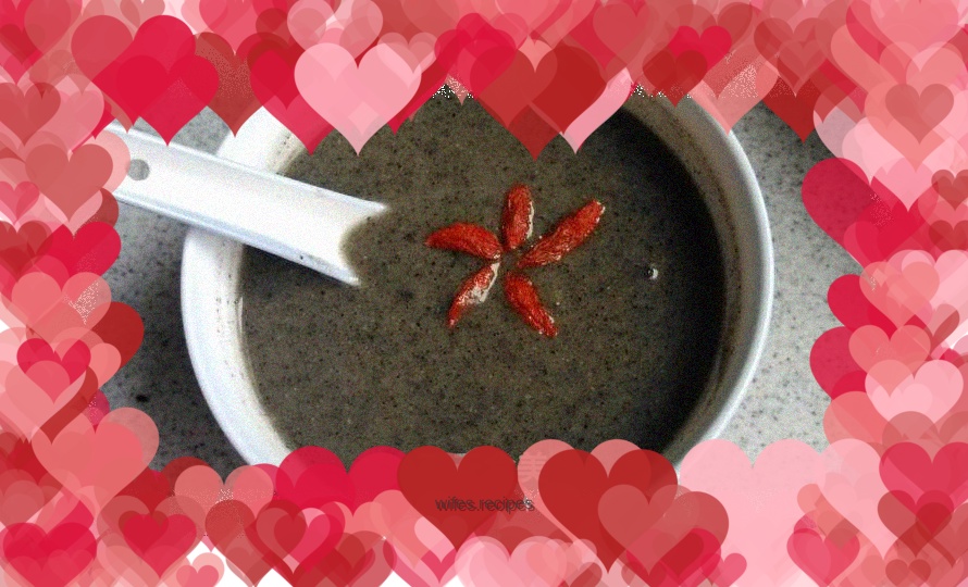 Nutritious black sesame paste