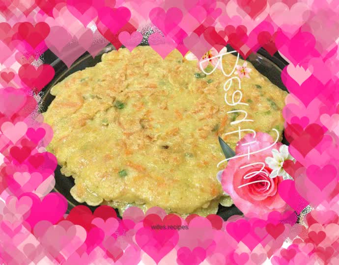 Carrot Egg Pancake