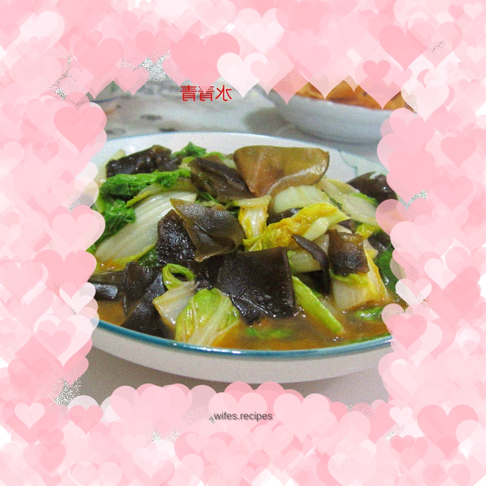 Stir-fried cabbage with kelp