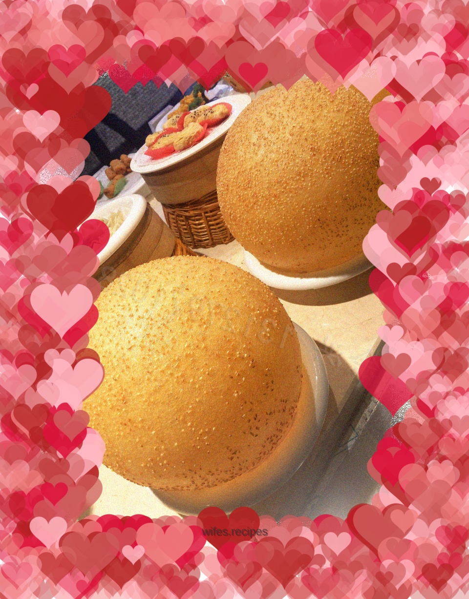 How to make hollow sesame balls