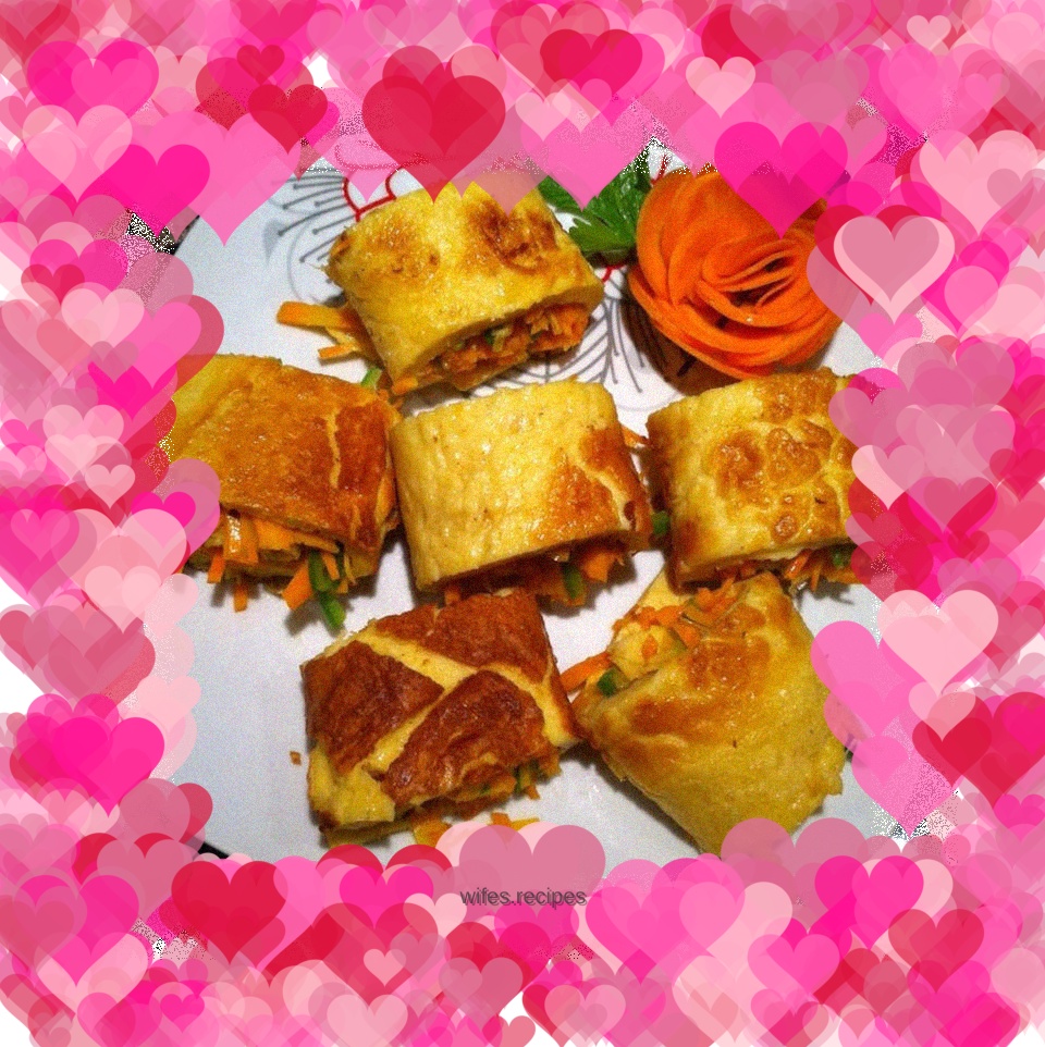Golden breakfast cake