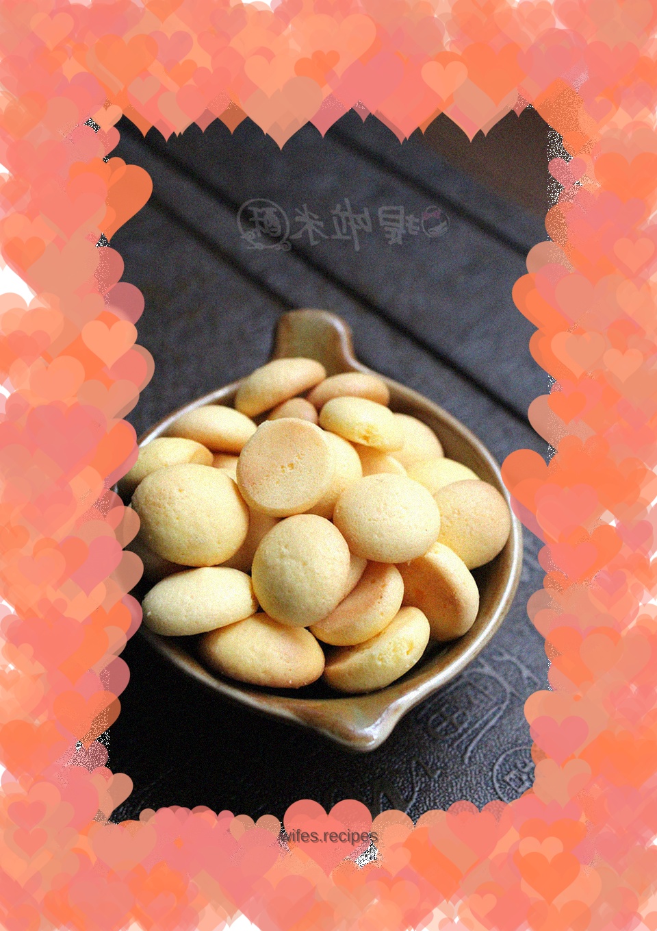 Super crispy and delicious - egg yolk shortbread