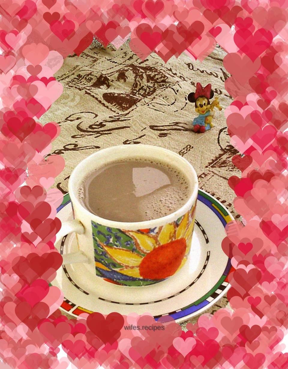 Red, yellow and black soy milk