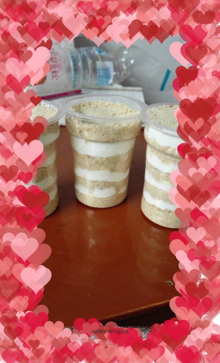 Simple and easy to make wooden bran cups