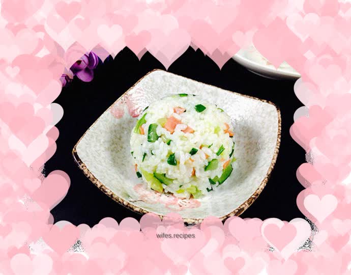 The taste of Guangyuan in my memory——Cucumber and ham fried rice