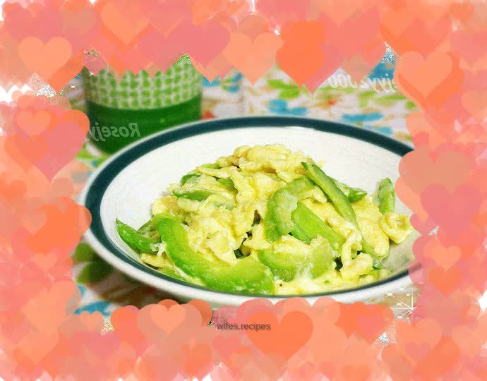 Bitter Melon Scrambled Eggs