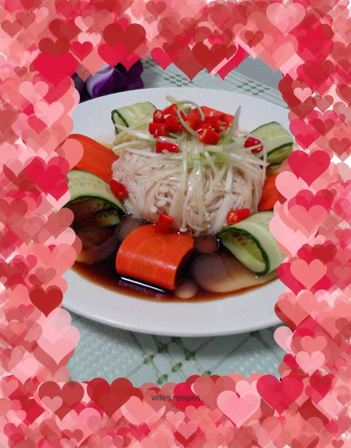 Onion-flavored Enoki Mushrooms