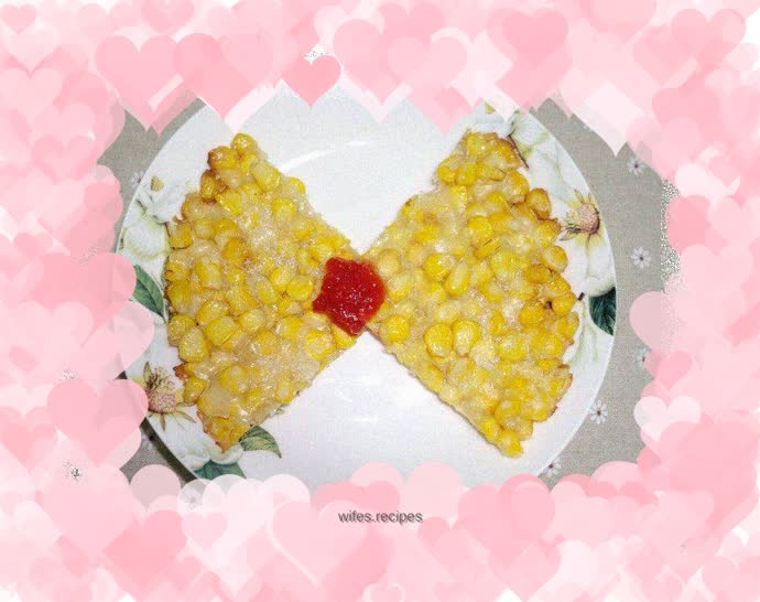 Milk-flavored corn