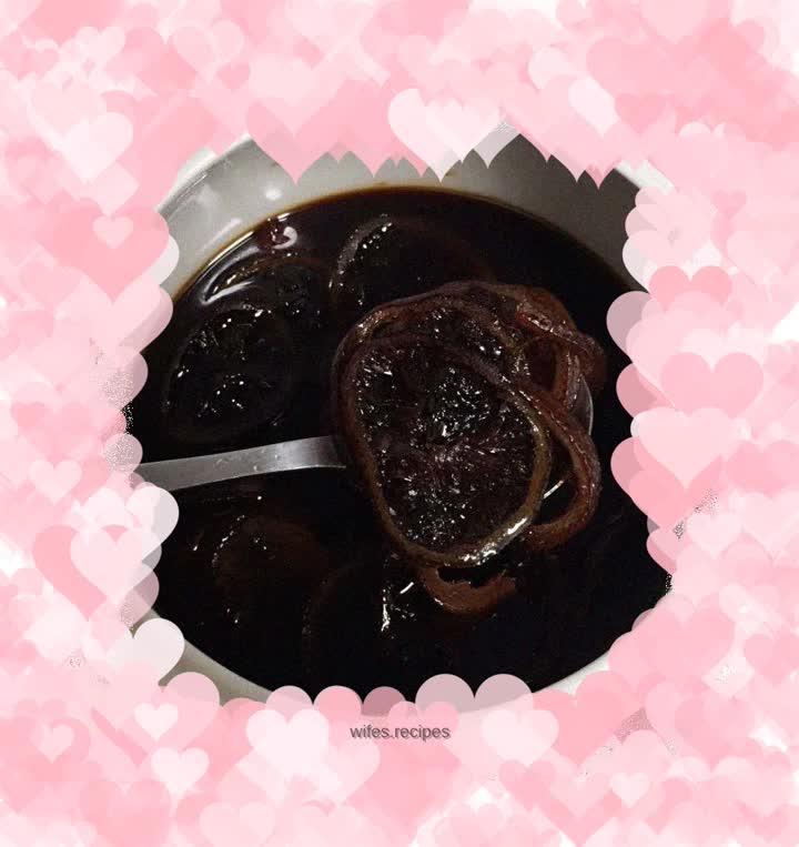 Stewed lemon with rock sugar