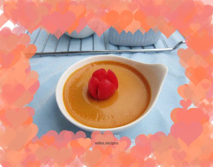 Caramel condensed milk pudding