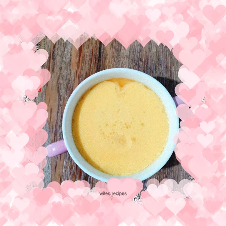Steamed egg custard