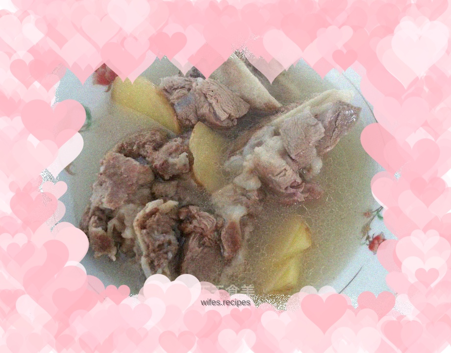 Braised Pork Bone Soup