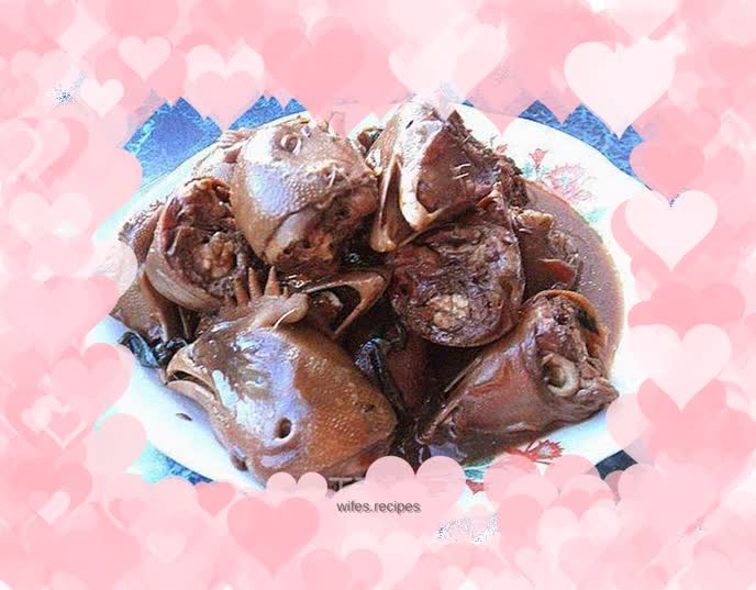 Braised Chicken Head