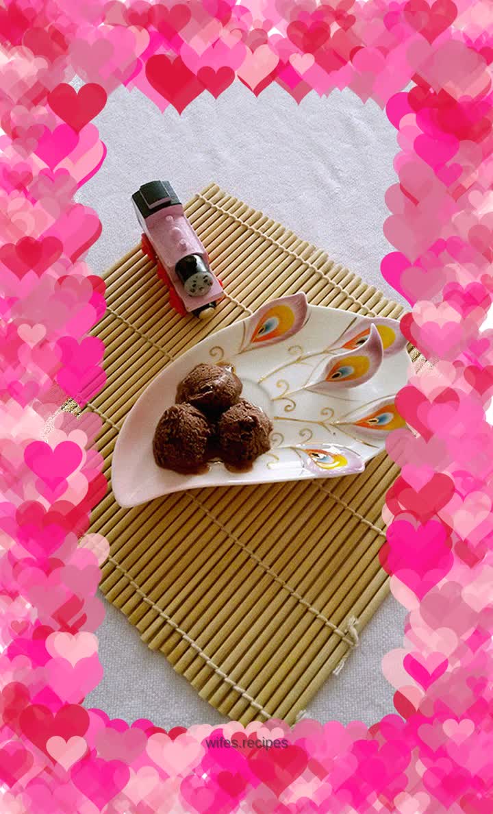 Chocolate ice cream (milk powder version)