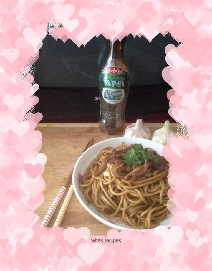 Chili Pork Fried Noodles