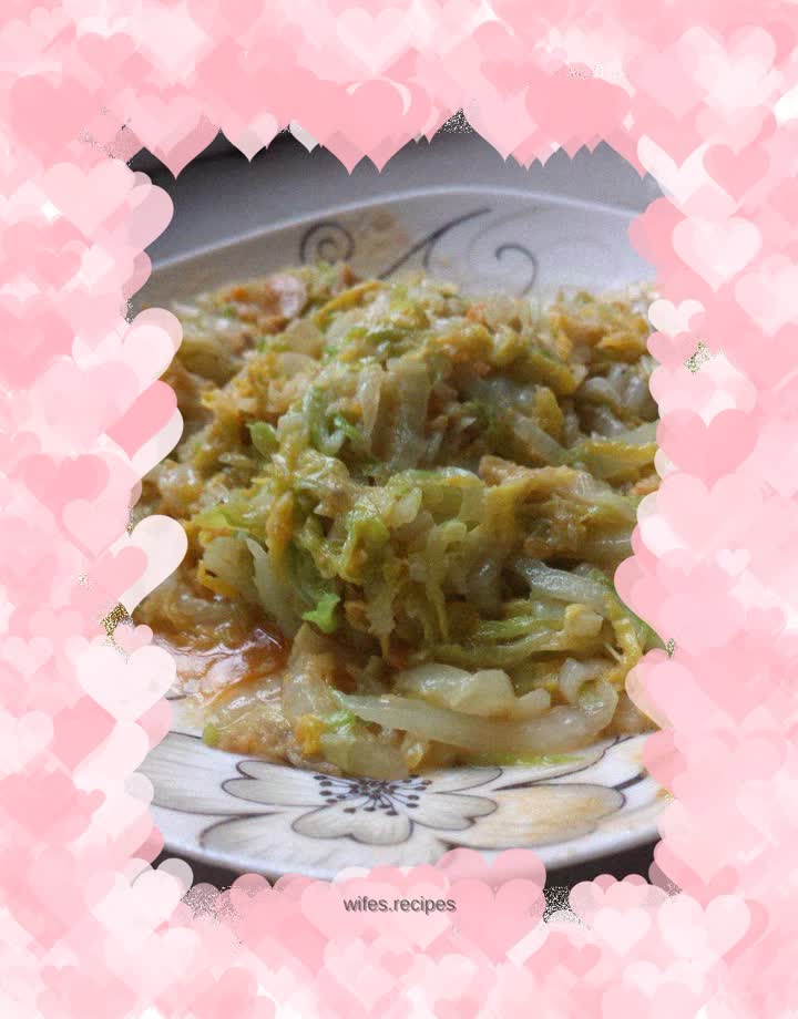 Egg yolk baby cabbage