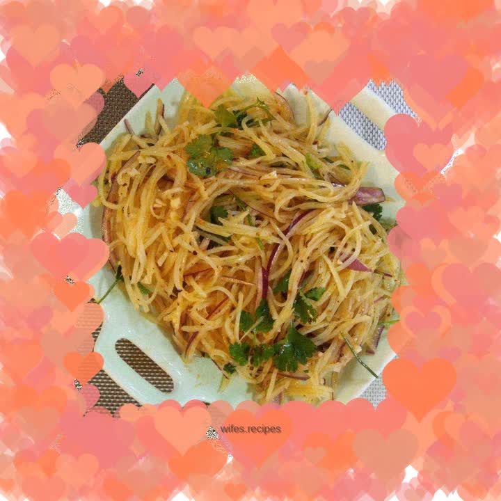 Home version of soy potato shreds