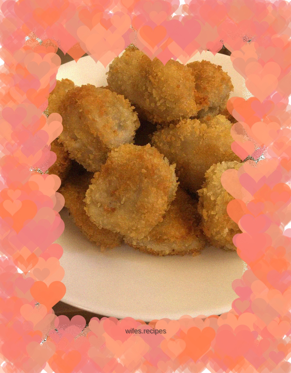 Fried taro balls
