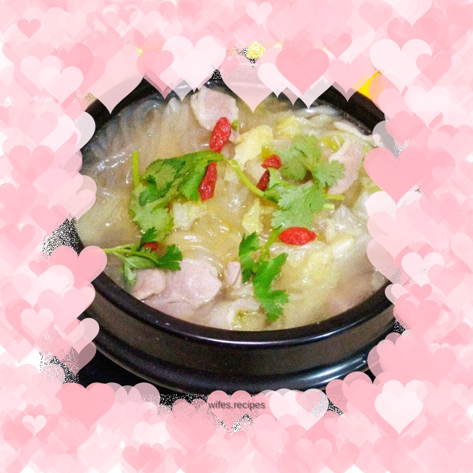 Cabbage Stewed Vermicelli