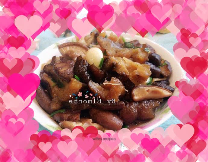 Braised sea cucumber