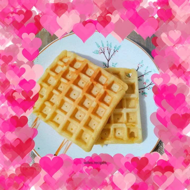 Homemade waffles