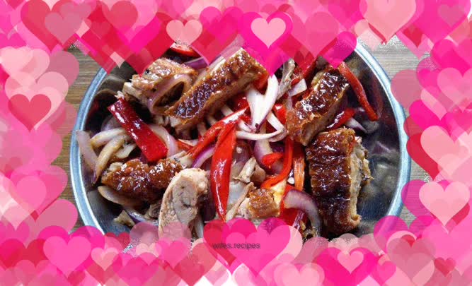 Roast Duck with Colorful Silk