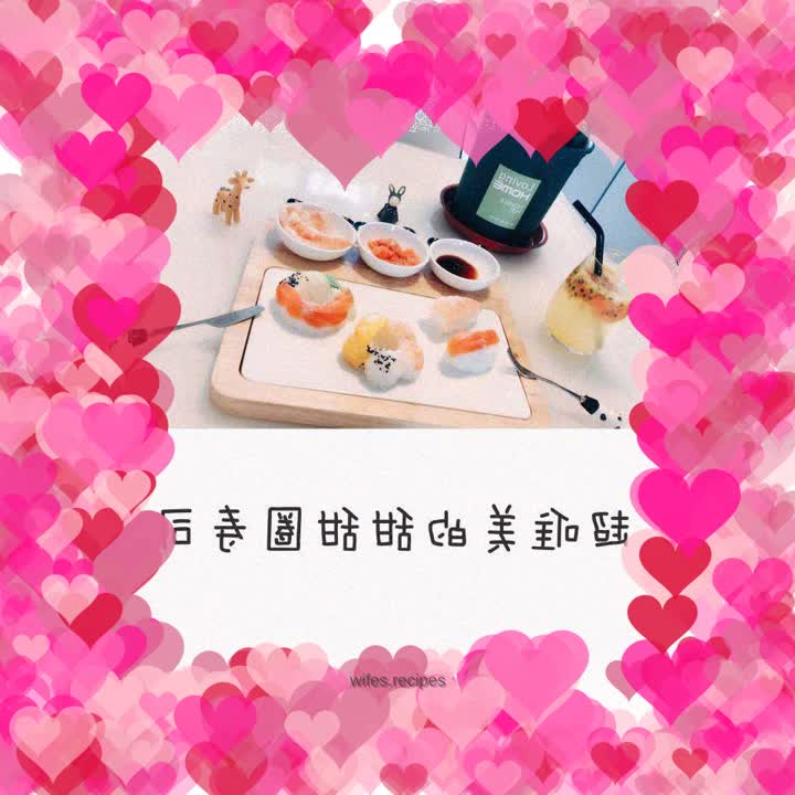 Super beautiful donut sushi