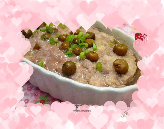 ^(00)^ Shuzi Steamed Pork Patties with Water chestnuts ☆Steamed Pork Patties 2