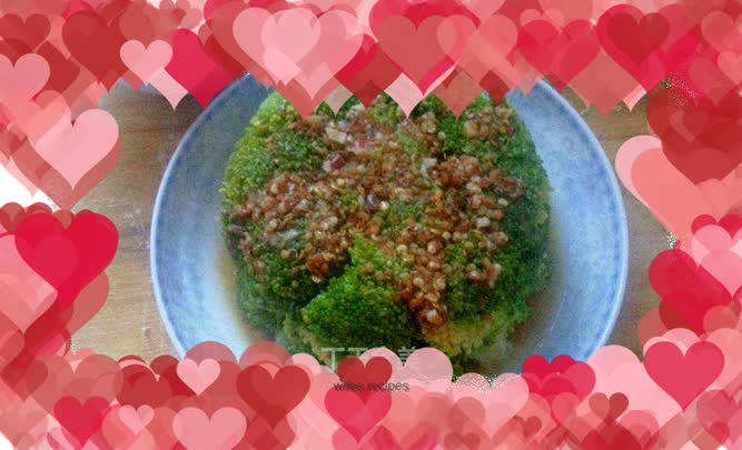 Broccoli with oyster sauce