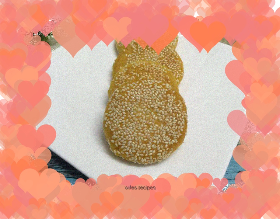 Pumpkin Pie with Mung Bean Filling