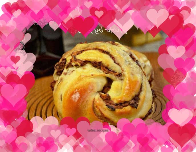 Kidney bean and red date bread